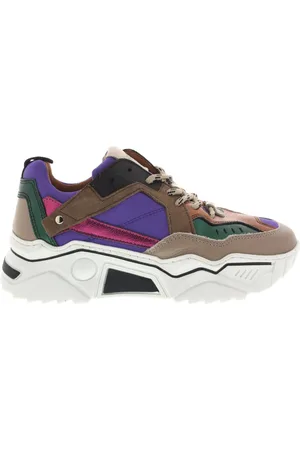 DWRS Dames Sneakers Pluto Purple/beige