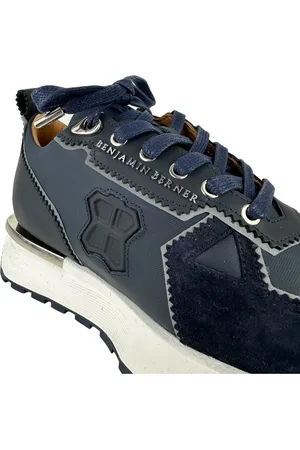 Benjamin Berner Heren Sneakers BNJ0151/NAVY Camouflage Nexus