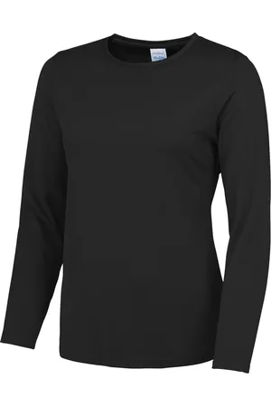 AWDis Gewoon Cool Womens/Ladies Girlie T-Shirt met lange mouwen