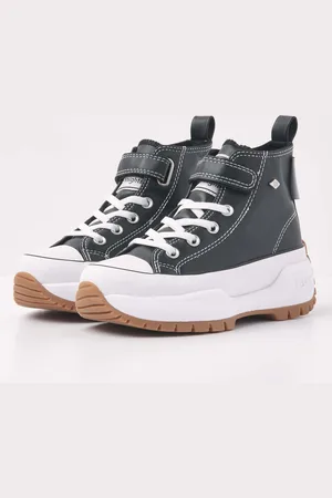 British Knights KAYA MID FLY Meisjes sneakers hoog - Zwart - maat 32