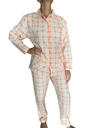 Cocodream Cocodream wit/oranje pyjama