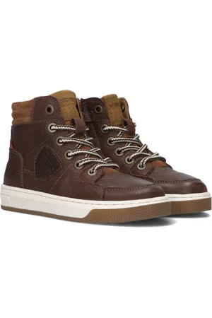 Vingino Sil Mid Hoge sneakers - Leren Sneaker - Jongens -