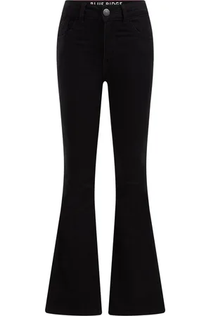 WE Fashion Meisjes flared jegging met stretch