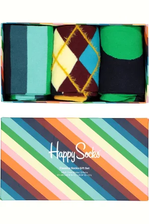 Happy Socks Classics Socks Gift Set (3-pack) - Unisex