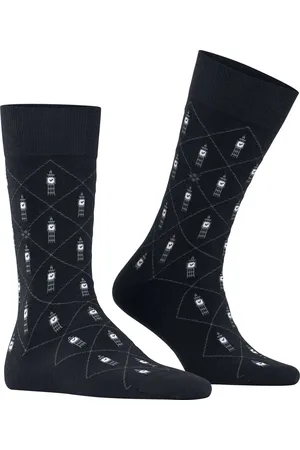 Burlington Big Ben herensokken - zwart (black)
