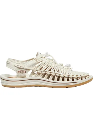 Keen Uneek Dames Sandalen Natural Canvas/Birch