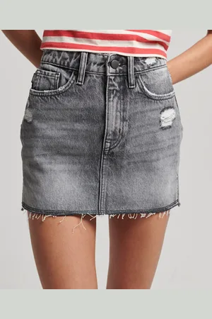 Superdry Dames Denim Vintage minirok