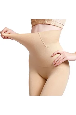 Merkloos Shapewear voor billen, buik en dijen - corrigerend ondergoed high waist - /Creme - maat XL/XXL
