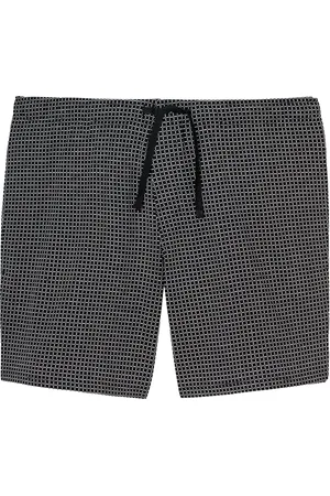 Schiesser Mix+Relax lounge broek - korte pijpen - dun - geruit
