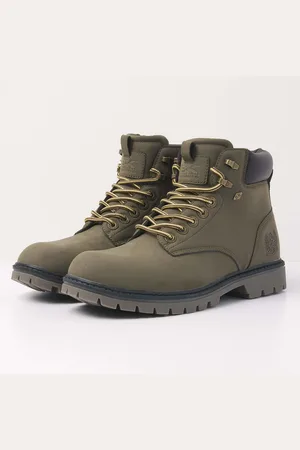 British Knights SECCO Heren sneakers hoog - Olijf - maat 42