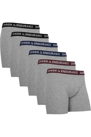 DANISH ENDURANCE Katoenen Boxershorts- Onderbroeken voor Heren- 6 pack