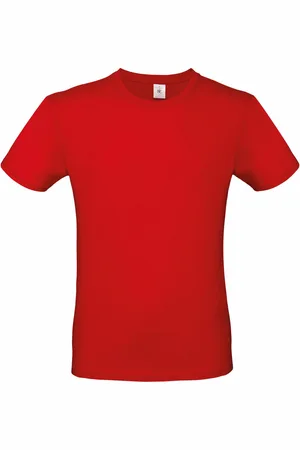 B and C Basic grote maten t-shirt met ronde hals voor heren van katoen XXXXL