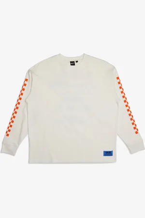 Deus Ex Machina Deus - TUNE UP LS TEE - Vintage white