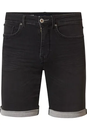 Petrol Industries Heren Jackson Stretch Denim Short Luau - Zwart
