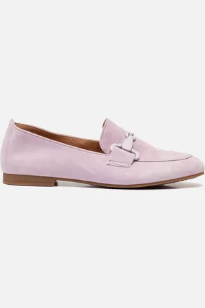 Gabor Instappers paars Suede - Dames