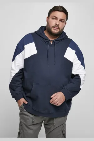 Urban classics Oversize 3-Tone Hoodie/trui - M - /Wit
