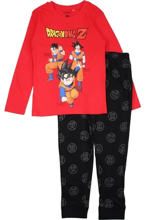 Merkloos Dragonball Z pyjama katoen /zwart maat 116