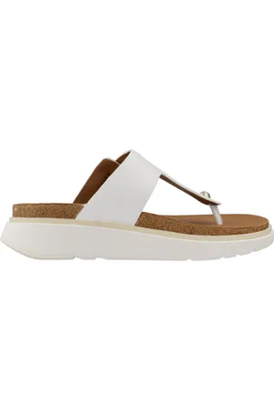 FitFlop Gen-FF Buckle Leather Toe-Post Sandals