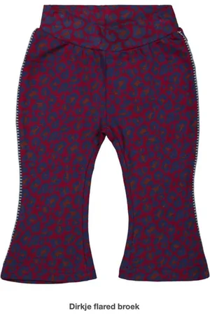 Dirkje Girls Trousers flared - maat 110