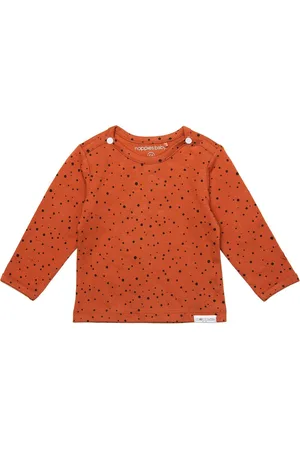 Noppies Unisex T-shirt longsleeve Kris - Spicy Ginger