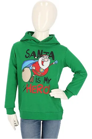 Apollo Kids - Kerst - Hoodie - Santa - Hero -
