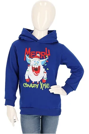 Apollo Kids - Kerst - Hoodie - Merry - Crazymas -