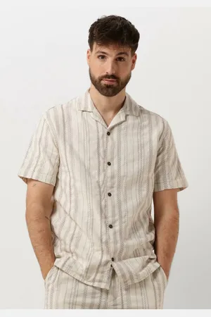 Anerkjendt Akleon S/s Structure Shirt Heren - Vrijetijds blouse -