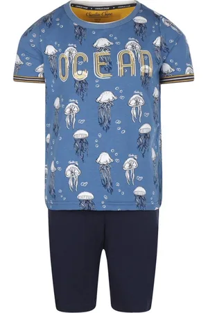 Charlie Choe Pyjama - Shortama -Blue - Ocean