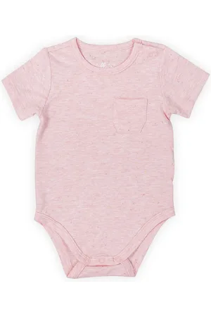 Jollein Speckled Romper korte mouw 62/68 pink