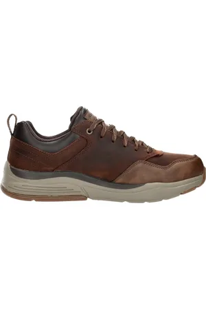 Skechers Relaxed Fit: Benago - Hombre Veterschoenen Laag -