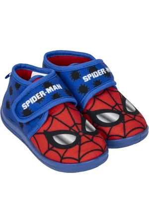 SPIDERMAN Spiderman Sloffen Jongens Meisjes - Silver Eyes
