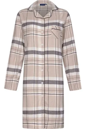 Pastunette Dames Nachthemd - Check - Flanel