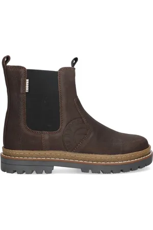 Braqeez 424922-517 Jongens Chelsea Boots - - Leer - Ritssluiting