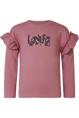 Noppies Kids Girls tee Arnett long sleeve Meisjes T-shirt - Roze