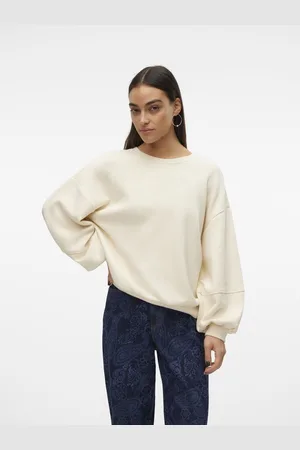 VERO MODA VMROCCA L/S O-NECK SWEAT JRS EXP BTQ GA - Dames - Sweaters