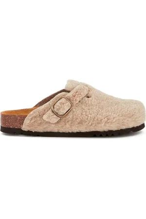 Scholl FAE NEW Synthetic shearling Womens FALSO Clogs -