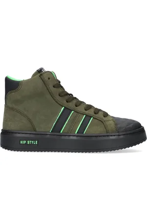 Hip H1943 Hoge sneakers - Jongens - Groen