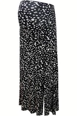 Love2wait Zwangerschapsrok Long Skirt Slit AOP - L