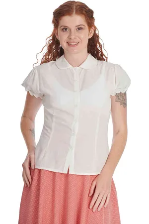 Banned Retro Betsy Bloom Blouse - M