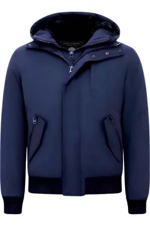 Enos Korte Heren Winterjas Gewatteerd - 7015