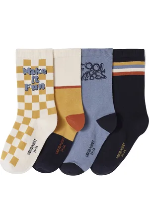 Vertbaudet Set van 4 paar "vintage" sokjes voor baby