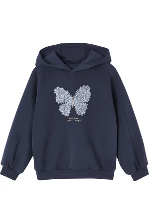 Vertbaudet Sweatshirt met capuchon fantasiemotief meisjes