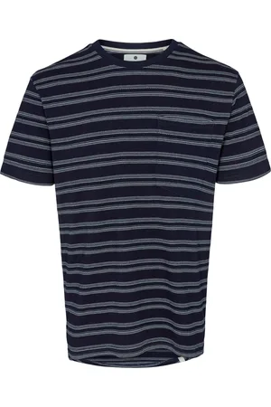 Anerkjendt T-shirt Kikki Strepen Donkerblauw