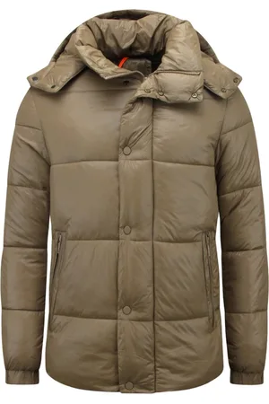 Enos Warme Winterjas Heren - Puffer Jacket Mannen - Gewatteerde Jas - 8055