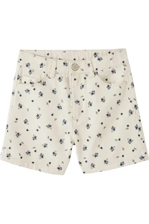 Vertbaudet Meisjesshort met bloemen
