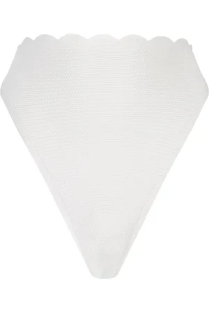 Hunkemöller Scallop High Leg High Waist Dames Bikinibroekje -