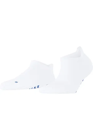Falke Cool Kick anatomische pluche zool functioneel garen sneakersokken Dames wit