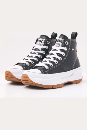British Knights KAYA MID FLY Dames sneakers hoog - Zwart - maat 41