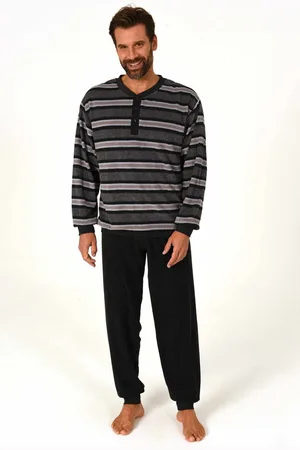Normann Badstof heren pyjama 22310193768 - - XXL/56
