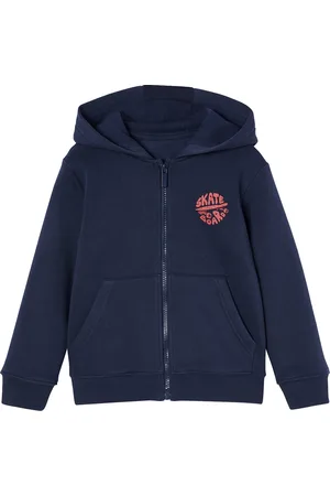 Vertbaudet Jongenssweater met rits en capuchon Basics